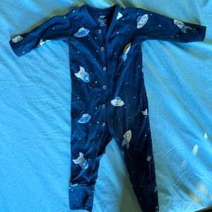 Monica + Andy space romper